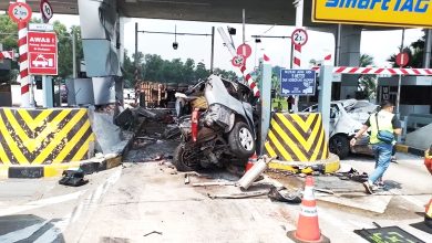Photo of 罗里收费站撞3车1死〡抢救一周 重伤男不治