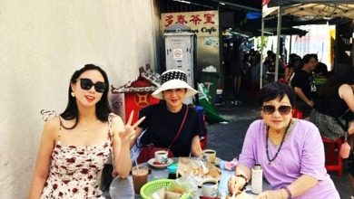 Photo of 赌王四房祖孙3代游槟城 吃路边摊逛姓氏桥