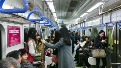 Photo of 韩男在釜山地铁偷拍女性1295次被捕