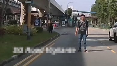 Photo of 男子站狮城马路中央 疑“求撞”被谴责害人害己