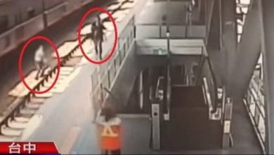 Photo of 男子逃票推职员下轨道后逃跑 被捕送办