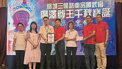 Photo of 【三条路车房凤武宫神诞晚宴】汪永春：信仰不止于香火 凤武宫秉持修德回馈社会