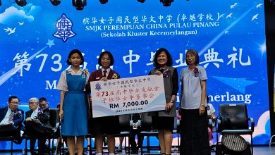 Photo of 槟华女中第78届毕业典礼 255人献金7000令吉