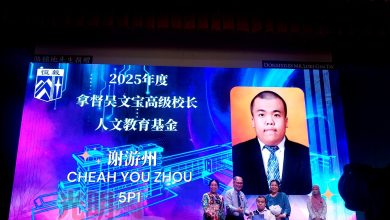 Photo of 槟恆毅中学高中先修班毕业礼〡斩获残羽男单男双奖项 谢游州获课外活动表现奖