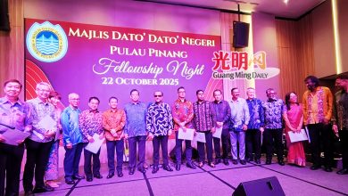 Photo of 【槟拿督公会迎新联谊之夜】祝友成吁行动回馈社会 “赋予拿督荣衔更具意义”