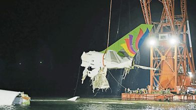 Photo of 【货机港机场坠海】打捞船捞起货机机尾 寻回黑箱送实验室检查