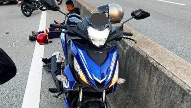 Photo of 加影外环大道9车连环车祸 3摩多骑士受伤