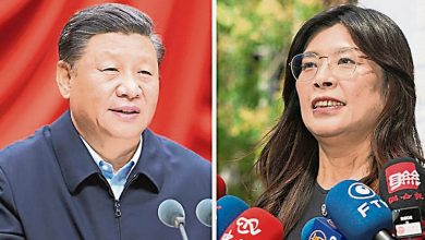 Photo of 习祝贺郑丽文当选国民党主席 冀国共推进国家统一