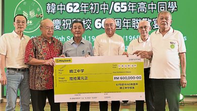 Photo of 韩江校友庆离校60年联欢宴 同窗叙旧捐母校60万