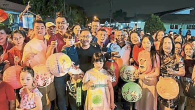 Photo of 爪夷五公司花园社管会 各族提灯笼过中秋