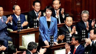 Photo of 获237票当选 高市早苗成日本首位女首相