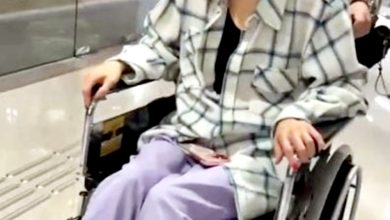 Photo of 健身受伤腰部撕裂 郑秀文痛到坐轮椅
