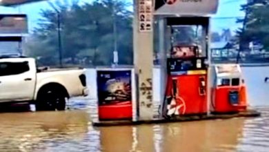 Photo of 暴雨引发闪电水灾 瓜拉吉赖2油站泡水
