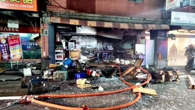 Photo of 视频〡工人换煤气引燃火苗 便当店气爆酿7伤