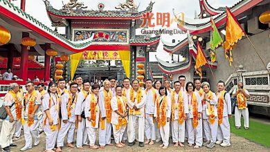 Photo of 普吉岛内杼斗母宫归谒晋香大典 古武庙斗姥宫逾50人赴会