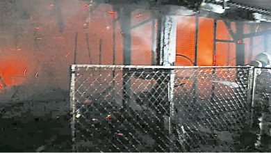 Photo of 6民宅深夜起火 毁95%殃及3摩多