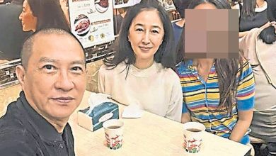 Photo of 张家辉夫妻 主动邀粉丝搭枱