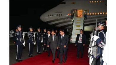 Photo of 出席APEC峰会 汶莱苏丹抵韩国