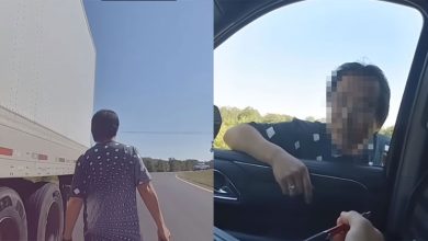 Photo of 【视频】英语不过关禁开卡车？ 美警当场测试亚裔司机  未通过被禁止继续驾驶
