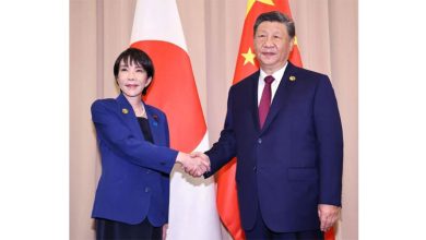 Photo of 习近平会晤高市早苗提台湾 吁日本恪守重要共识