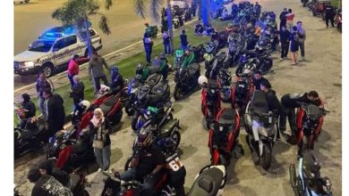 Photo of 深夜飙车党玩命耍狠 ‘超人式’狂骑遭警方一网打尽