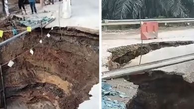 Photo of 丹州话望生D29公路发生土崩 路段全面封闭