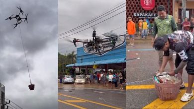 Photo of 【泰南大水灾】居民受困重灾区 无人机空投救命粮