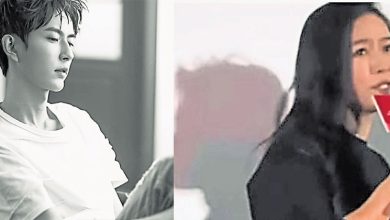 Photo of 田海蓉背后神秘黑影 全场毛炸“于朦朧”