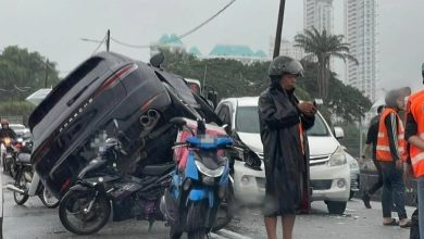 Photo of 白云山连环车祸 警: 保时捷司机 没看手机