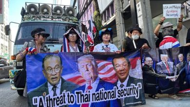 Photo of 示威者聚集要求安华 停止干涉泰柬纠纷