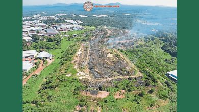 Photo of 麻坡天热干旱 巴口垃圾山再自燃