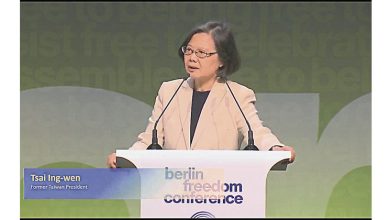Photo of 蔡英文柏林演说 珍惜安全伙伴支持