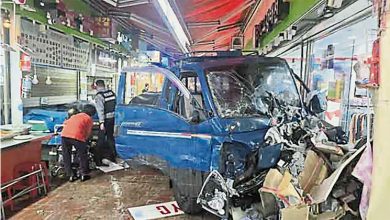 Photo of 酿成2死20伤 韩货车失控衝入菜市场