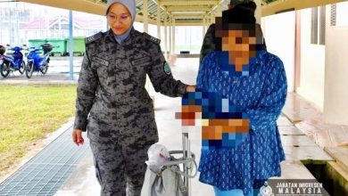 Photo of 非法拥大马护照 外籍女监6个月