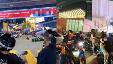 Photo of 毕业生街头拍照 遭摩多骑士鸣喇叭捉弄