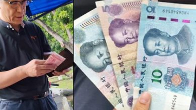 Photo of 中国男想吃椰浆饭没马币 马来顾客热心请客赢网赞