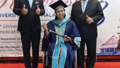 Photo of 4年前遭螺旋桨割断右脚 北大女生靠毅力完成硕士