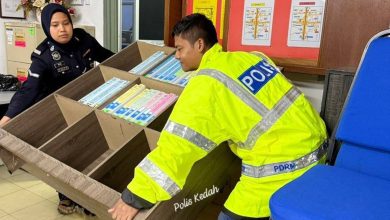 Photo of 樟仑警局尚未停运 警员上下迎战洪水