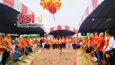 Photo of 王裕好路西天宫新庙动土 甘露洒地象征好兆头