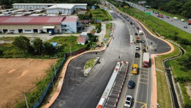Photo of 柔府督江加路升级工程进度29% 预计明年10月完工