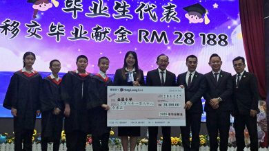 Photo of 金星小学毕业典礼 毕业生2.8万感恩金星  7人参赛奖金赠母校