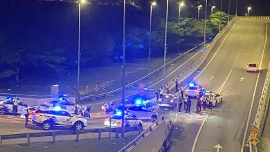 Photo of Bezza倒撞警车 男女狂逃45分钟撞墙被捕