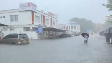 Photo of 丹州暴雨不停 UMK附近突发淹水