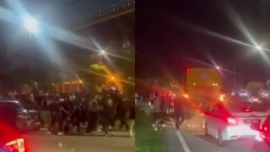 Photo of 球迷遇袭 体育场外爆发群架