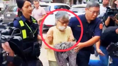 Photo of 又是她！用雨伞打伤女童 被踹飞老妇遭控伤人罪