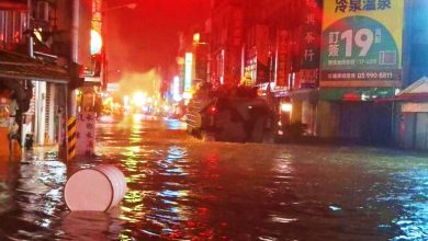 Photo of 台风“凤凰”料今晚登陆台湾 苏澳水深逾一层楼高