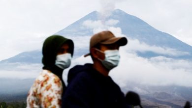 Photo of 印尼塞梅鲁火山喷发 当局提升警戒至最高层级