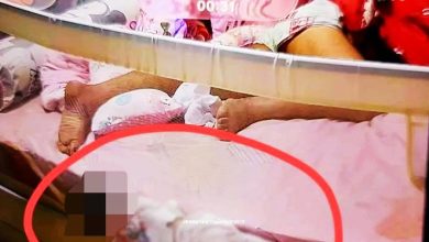 Photo of 5月大女婴滚进床缝窒息亡 父睡死母看监视器才知