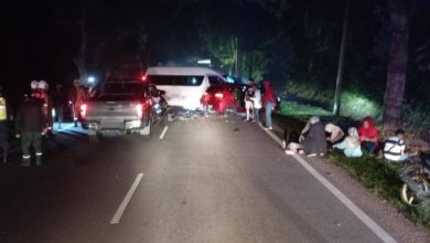 Photo of 5车连环撞 1女子死8人伤