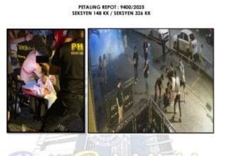 Photo of 2男夜店外遭持械围殴重伤 警捕5嫌犯助查